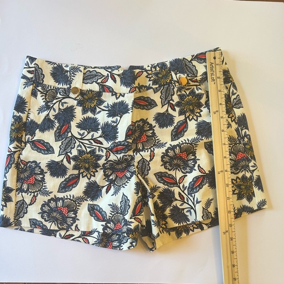LOFT High Waist Floral Print Shorts Size 2 - Picture 10 of 12